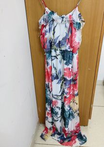 Printed Long Dress