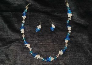 Beaded Necklace & Earring Set