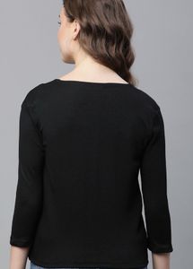 Classy Plain Black Shrug