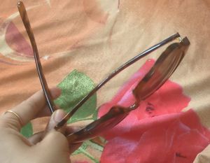Price Drop- Brown Square Printed Frame SunGlass