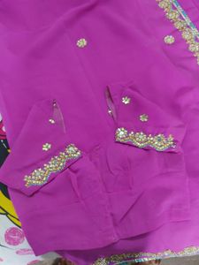Party Wear Work Saree