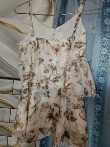 Floral Print Mini Dress