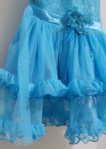 Sparkly Blue Tulle Dress