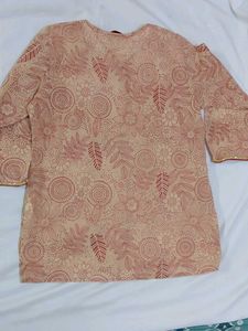 Floral Print Kurta
