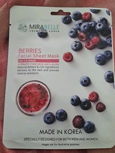 Mirabelle Korean Facial Mask. (PACK of 6)