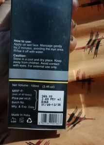 SEALED BRAND NEW FACE WASH THE MAN COMPANY
