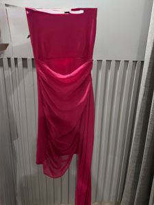 Elegant Strapless Party Dress