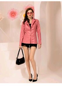 PU LEATHER Jacket For Women