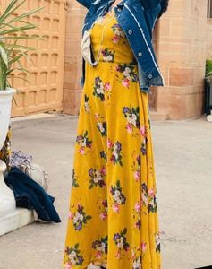 Yelloe Dress For Sale