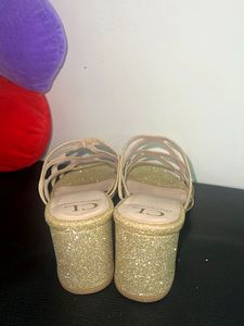 Carlton London Gold Heels