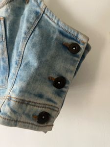 Denim Crop Top