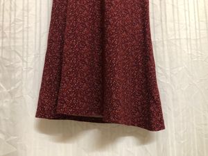 LH Maroon Sleeveless Dress