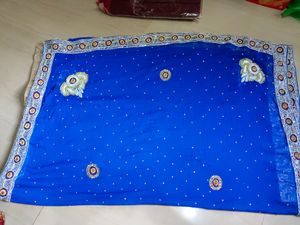 Blue Chiffon Dupatta 😍💙