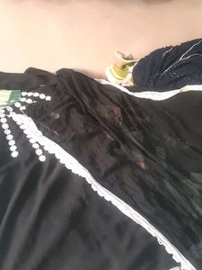 Black Suit With Plazo