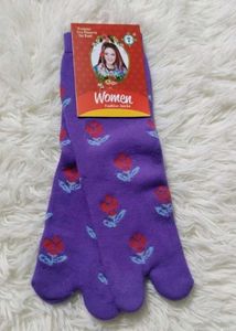 Women's Purple Toe Socks - New 💜