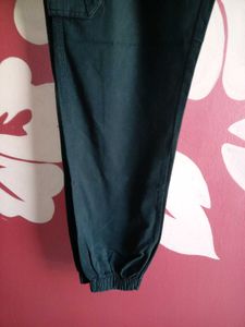 Beewakoof Black Elastic Waist Pants