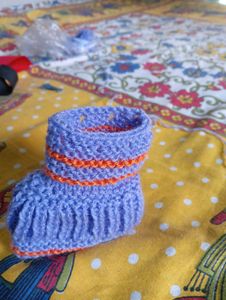 Handmade Sweater And Shoes For Kids