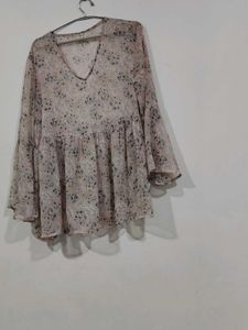 Foral Print Top
