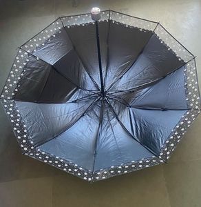 Beautiful Foldable Brown Umbrella