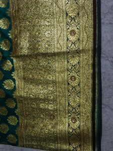 Banarsi Silk Saree 💚
