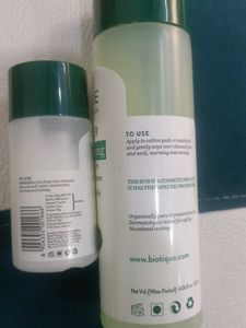 Biotique Face Serum With Toner Combo