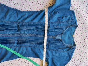 Denim Kurta For Women