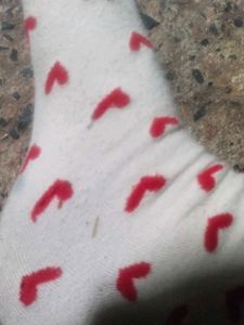 female Cute Socks with Hearts