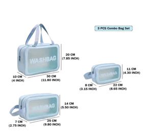 Wash Bag Combo Pack Of 3.