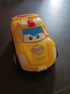 Yellow Racing Car Toy