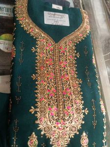 Elegant Teal Embroidered Salwar Kameez
