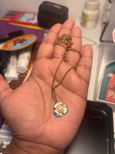 Set of 4 Pendant Necklaces for sale!