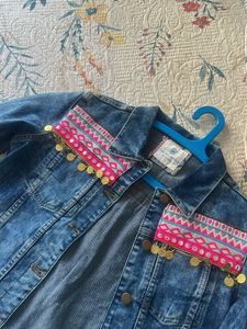 Embroidered Denim Jacket