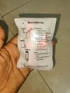 Mini Usb Fan Works With Phone Laptop And Any Conn