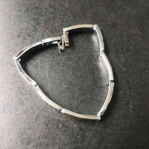 Italian Silver Bracelet with Premium Gold Polish
