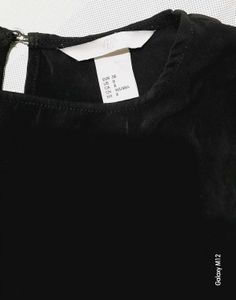 Sleeveless Black Top