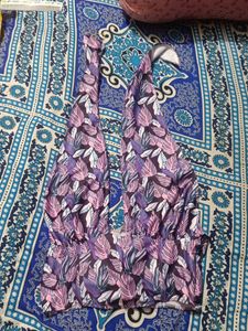 Floral Print Crop Top