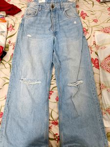 Imported Bershka Original Wide Leg Jeans