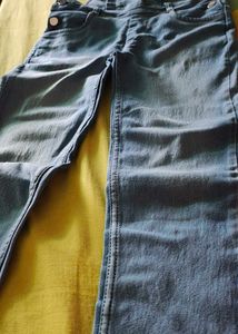 Denim Dungree For Girls