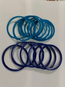 Blue Bangles - Set