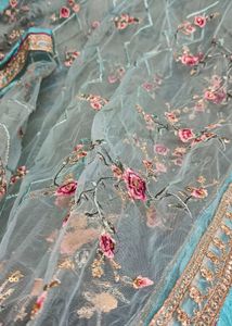 Elegant Embroidered Top And Dupatta
