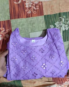Lavendar Gown