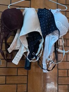 Combo Of Four Imported Fabric Bra