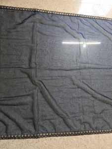 Organza Navy Blue New Dupptta