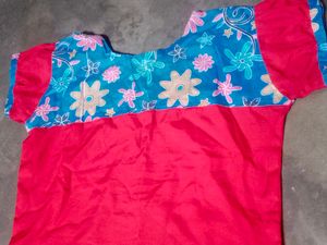 Floral Patchwork Top