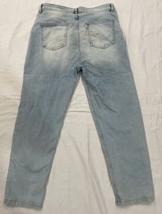 Ripped Light Wash Jeans