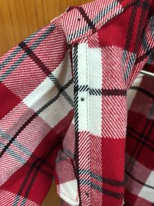 Red &amp; White Plaid Shirt