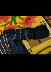 Set Of 2 Yellow &amp; Blue Tunic Top