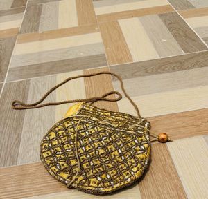 Beaded Sling Bag