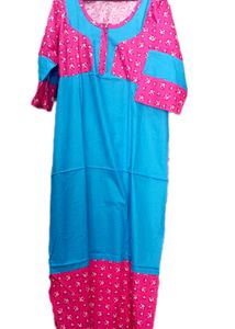 Floral Print House Dress