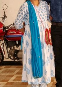 Angrakha Pattern Kurta 💙